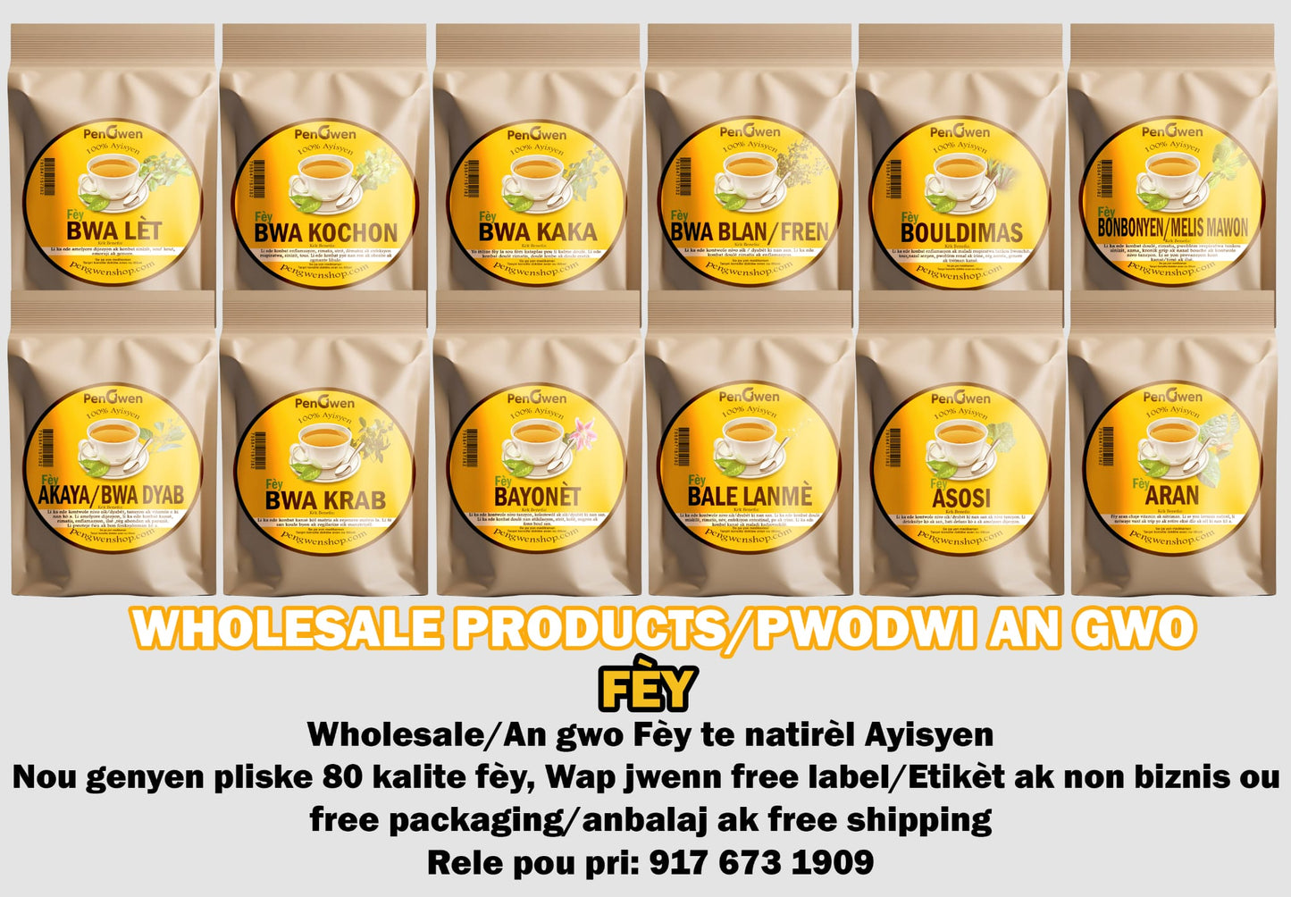 Wholesale Products/ Pwodwi an Gwo.